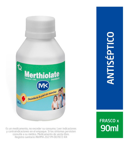Merthiolate Incoloro 90ml