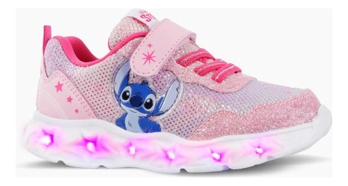 Zapatillas Nena Footy Stitch Originales Con Luz Led Al Pisar