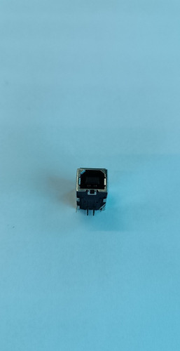 Conector Usb-bf 90o Solda Placa Impressoras Cor Preto