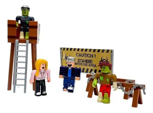 Kit Bonecos Jogo Roblox Zumbi - Dia Das Crianças