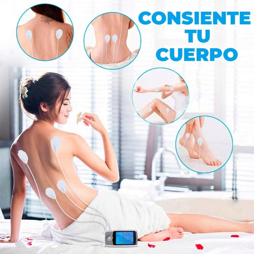 Electro Estimulador Tens Ems 16 Modos Masaje Recargable