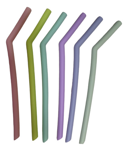 Sorbetes Grandes Silicona Color Pastel X6 Unidades