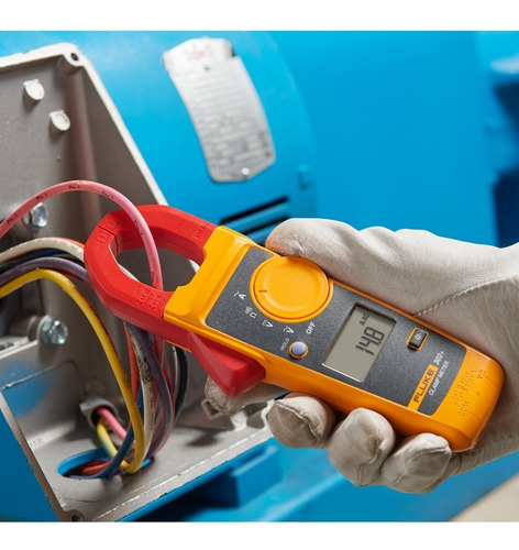 Imagem 4 de 6 de Alicate Amperímetro Digital Cat Iii 600v 302 + Fluke