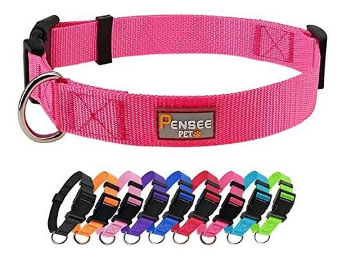 Collar Rosa Para Perros Pequeños, Medianos Y Grandes