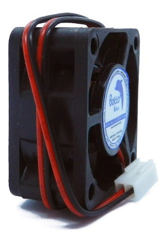 Kit 100 Micro Ventilador Com Rolamento 40x40x20 Mm 12v Dc Mb