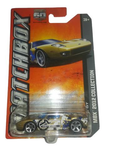 Ford Gt Dorado Matchbox Collection 2012 1/64 Impecable 