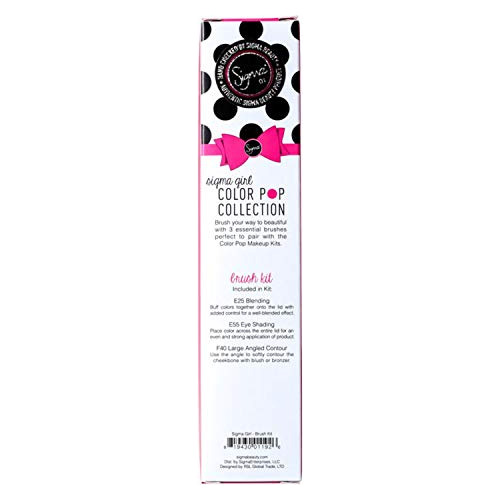 Kit De Brochas Sigma Beauty Color Pop