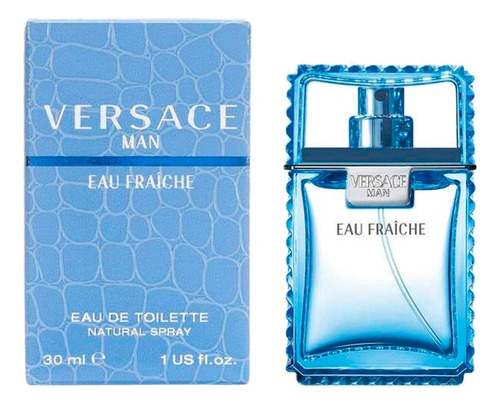 Perfume Versace Man Eau Fraiche, 30 Ml, Para Hombre