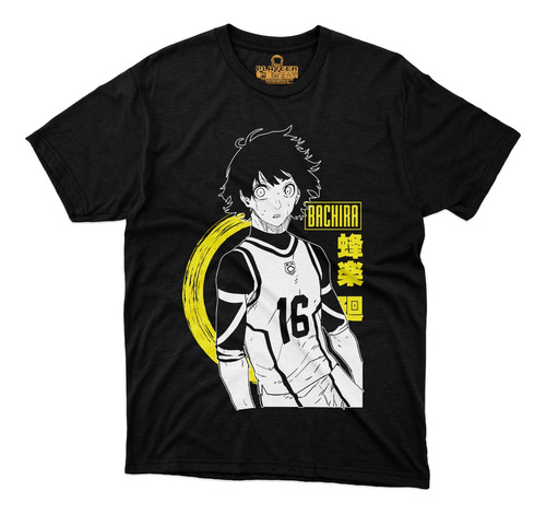 Playera Blue Lock Anime Futboall Bachira Meguro Cartel