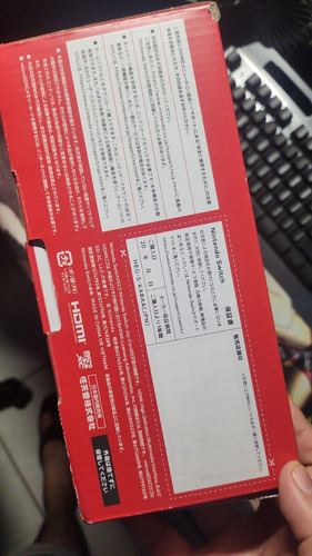 Nintendo Switch Oled Rojo Y Azul (Usado)