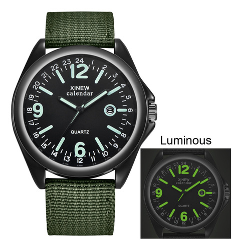 Reloj De Pulsera Militar De Cuarzo Deportivo De Lujo Para Ho