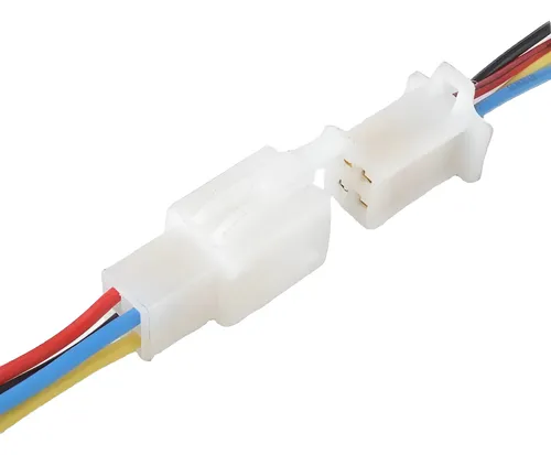 comprar Conector Automotriz 4 Pines Juego Macho Y Hembra Con Cables