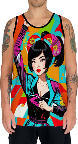 Camiseta Regata Tshirt K-pop Moda Coreana Pop Art Ásia 2