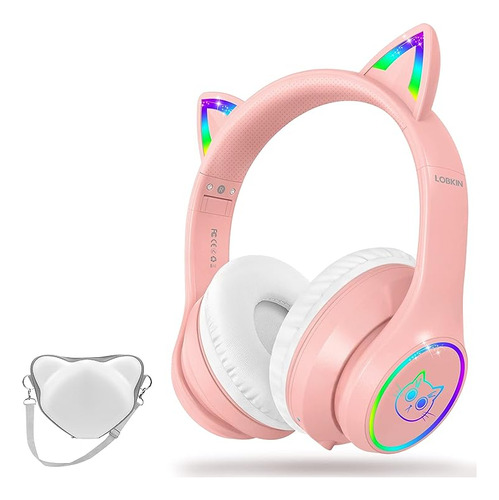 Bluetooth 3 Headphones With Rgb Led Cat Foldable Adjustable