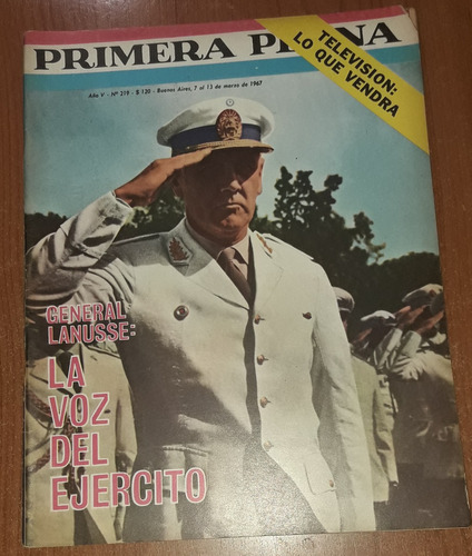Revista Primera Plana N°219   7 Al 13 De Marzo De 1967
