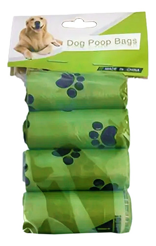 Bolsas Biodegradables Con Aroma P/ Heces 4 Rollos