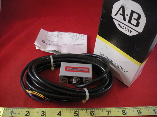 Allen Bradley 42lcb-5000 Ser B Sensor Cable Photohead Ni Sse