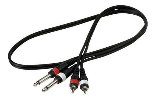 Warwick Rcl20932d4 Cable 2plugs Rca A 2plugs Mono 6,3mm 1.5m