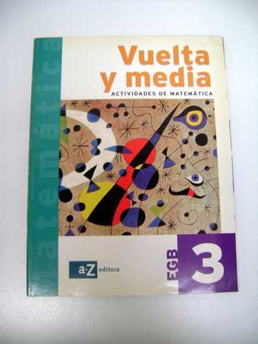 Matematica Vuelta Y Media Egb 3 Az Usado Papel Excelen Boe 