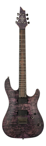 Guitarra Electrica Cort Kx500etched-edv Etched Deep Violet