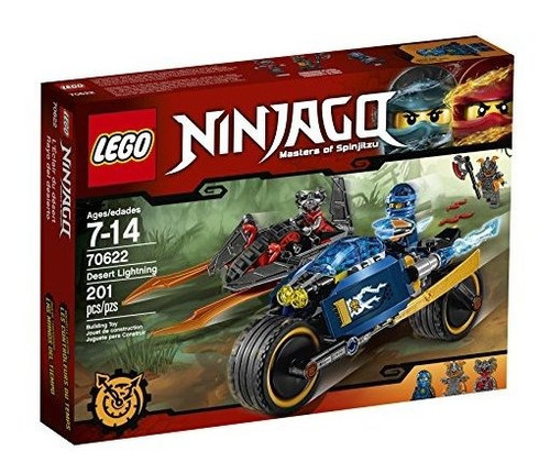 Juguete Divertido Lego Ninjago Desert Lightning 70622