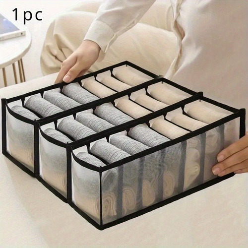 2×organizador Ropa Interior Y Calcetines 7 Rejillas