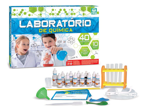 Laboratório Químico Infantil Brinquedo Educativo Nig   