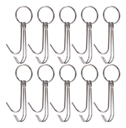 Tenedor Para Barbacoa Meat Hook, 10 Unidades