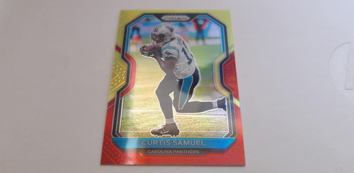 2020 Panini Prizm Red Yellow Prizm Curtis Samuel /49