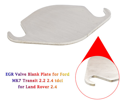 Placa Ciega De Válvula Egr Para Ford Mk7 Transit 2.2 2.4 Tdc