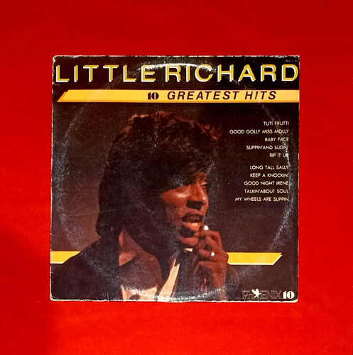 Little Richard 10 Greatest Hits / Acetato Disco Vinil Lp