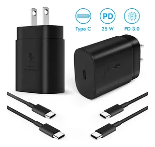 Usb C Charger 25w Pd Wall Charger Compatible For Samsung Ga