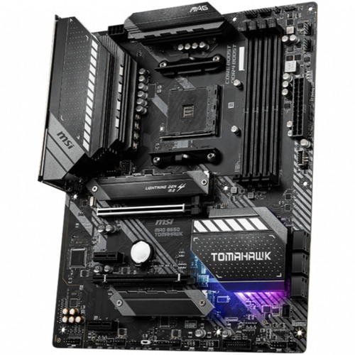 Imagen 3 de 6 de Motherboard Msi Mag B550 Tomahawk Am4 Rgb Usb 3.2 M2 Nvme