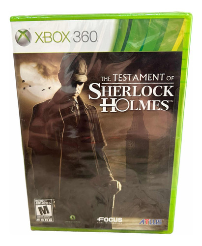 The Testament Of Sherlock Holmes Xbox 360 Fisico/lacrado