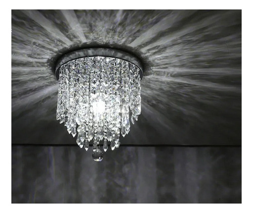 Lámpara Cristal Candelabro Colgante Moderna Elegante
