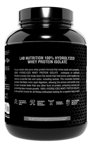 Pack 100% Hydrolyzed 5lb + Melatonin 90 Tab Lab Nutrition