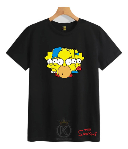 Polera Los Simpsons - Familia - Homero - Bart - Estampaking