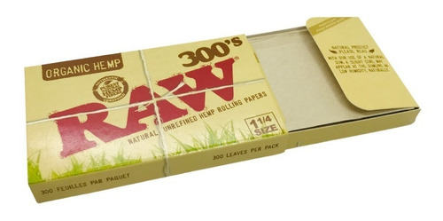 Raw Natural Block 300hjs Papel Para Armar 1.1/4 Local Once