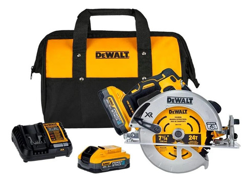 Sierra Circular Dewalt Dcs570h2-b2 20v 7 1/4+2b 5a+c+bolso