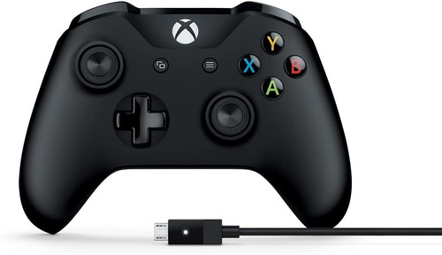 Joystick Inalámbrico Microsoft Xbox One Pc Control Win Color Negro