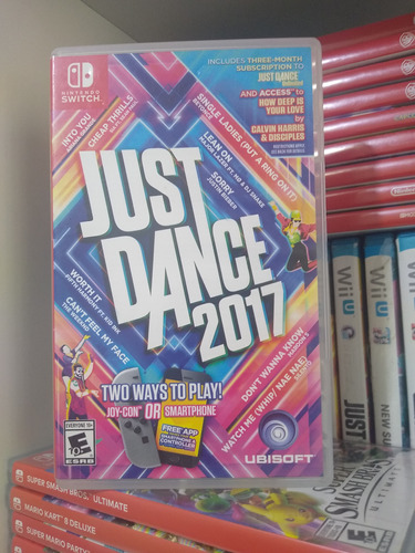 Estuche Para Nintendo Switch, Just Dance 2017, Solo Case