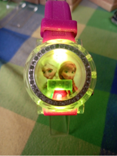 Reloj De Frozen, Usado, Coleccionable