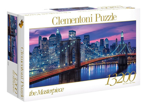 Imagen 1 de 2 de Rompecabezas Clementoni High Quality Collection New York 38009 de 13200 piezas