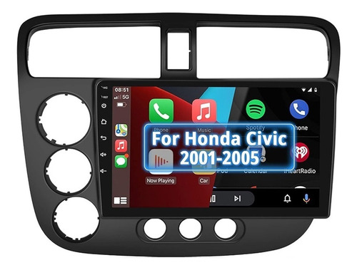 Estéreo Para Honda Civic 2000-2006 Android Carplay 2+32g