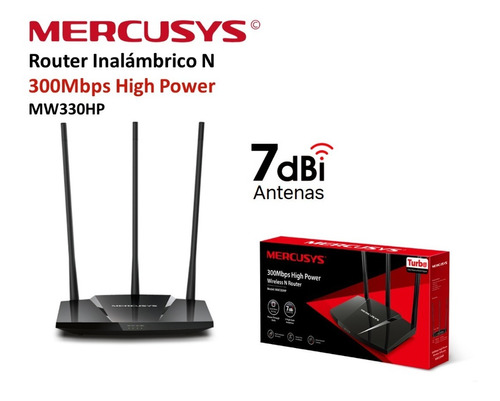 Router Rompemuros Mw330hp Wifi Mercusys Antenas Alto Alcance