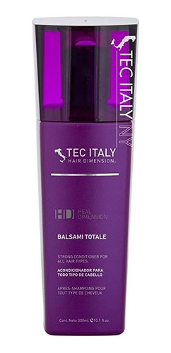 Tec Italy Reconstruct Balsami Totale Fuerte Acondicionador,.