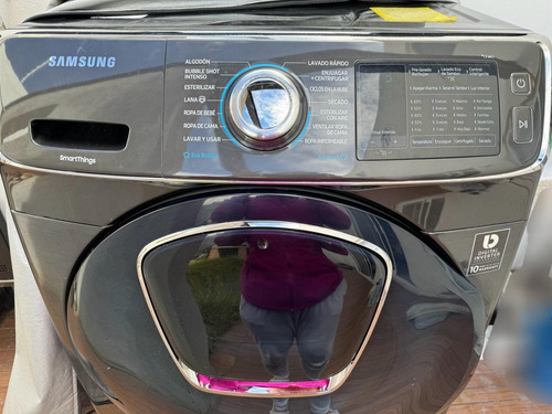 Lavasecadora Automática Samsung Wd20n8710kv/ Negra 20kg/12kg