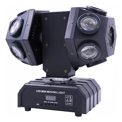 Luz Laser Luz Doble Cabeza Para Bar Antro Discoteca 12x10w