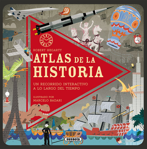 Atlas De La Historia, De Hegarty, Robert. Editorial Susaeta, Tapa Dura En Español