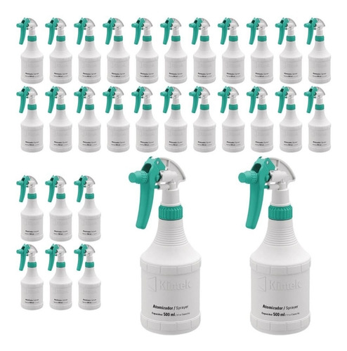 30 Atomizadores Spray De 1/2 Litro Regulable Gatillo Suave